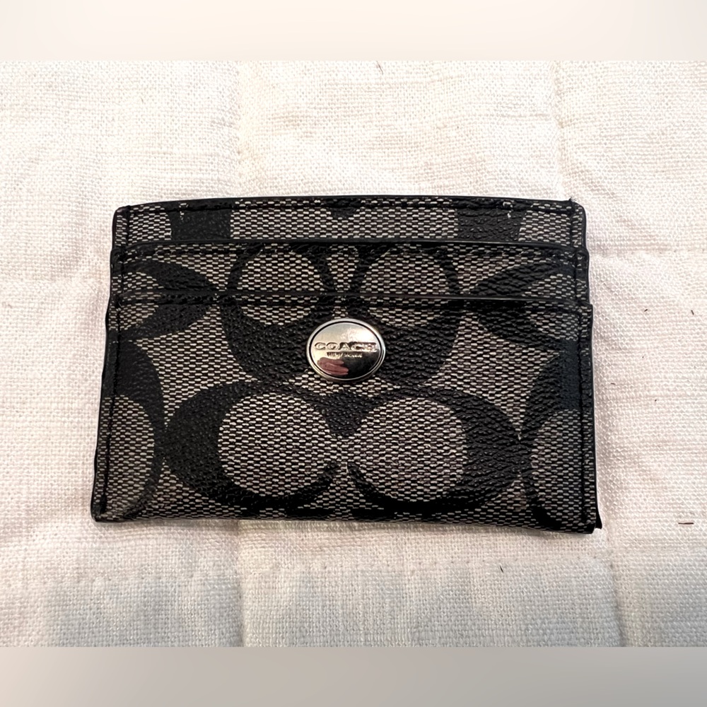 Coach card wallet